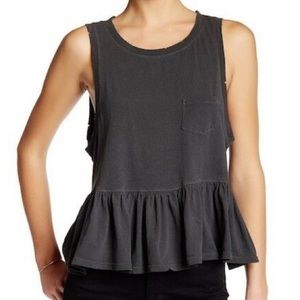 Free People We The Free Continental Peplum Tank